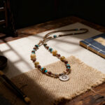 Natural Stone Balance Necklace