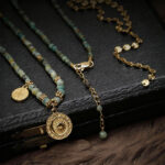 Vintage Turquoise Balance Necklace