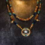 Vintage Multi – Stone Beaded Layered Necklace