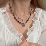 Natural Stone Balance Necklace