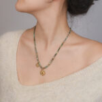 Vintage Turquoise Balance Necklace