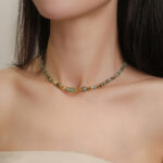 Vintage Turquoise Balance Necklace