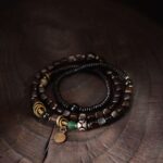 Ebony Beaded Stackable Bracelet