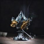 Dragon Soaring Incense Burner Feng Shui Ornament