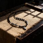 Pixiu Pendant Obsidian & Tiger Eye Stone Choker Necklace