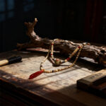 Ethnic Jade Agate Water – Drop Necklace