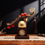 Everything Goes Well Gourd and Persimmon Ornament