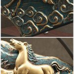 Auspicious Eight Horses Feng Shui Ornament
