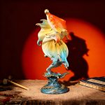 Steaming Prosperity Brass Goldfish Feng Shui Ornament