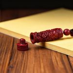 Cinnabar Chinese Zodiac Pendant for Benming Year