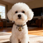 Ethnic – Style Pet Collar with Bell for Small Dogs