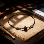 Beaded Collarbone Necklace