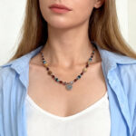 Natural Stone Balance Necklace