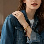 Five-Color Rope Thangka Braided Bracelet with Six-Syllable Mantra Charm