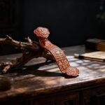 Brass Hundred Blessings Ruyi Ornament