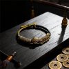 Wealth - Attracting Pixiu Bracelet with Five Emperors