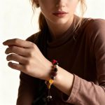 Eighteen-Seed Bodhi Bead Bracelet with Multi-Treasure Inlay