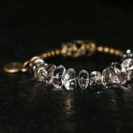 Clear Quartz Beaded Bracelet