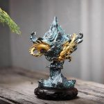 Dragon Soaring Incense Burner Feng Shui Ornament