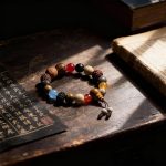 Eighteen-Seed Bodhi Bead Bracelet with Multi-Treasure Inlay