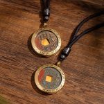 Authentic Copper Mountain Ghost Spending Money Pendant with Cinnabar
