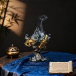 Dragon Soaring Incense Burner Feng Shui Ornament