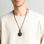 Natural rainbow eye obsidian pi xiu pendant jade necklace men’s and women’s couple pendant