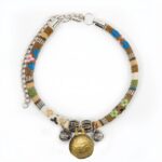 Ethnic – Style Pet Collar with Bell for Small Dogs
