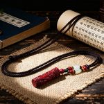 Cinnabar Chinese Zodiac Pendant for Benming Year