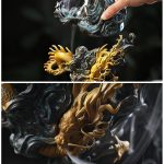 Dragon Soaring Incense Burner Feng Shui Ornament