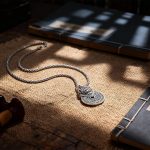 Pixiu Mountain Ghost Coin Pendant Ethnic Style Necklace