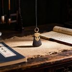 Ebony Handmade Axe-Shaped Pendant