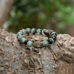 Prosperous Career Green Hair Crystal Bracelet