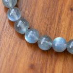 Aquamarine & Gray Moonstone Bracelet for Hope & Light