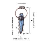 Irregular Kyanite Electroplated Bronze Necklace
