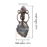 Natural Stone Pendant Necklace