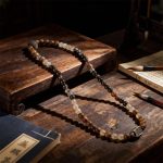 Lucky Blessing Black Silver Obsidian & Gray Moonstone Bracelet