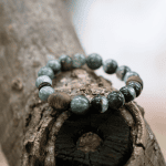 Prosperous Career Green Hair Crystal Bracelet