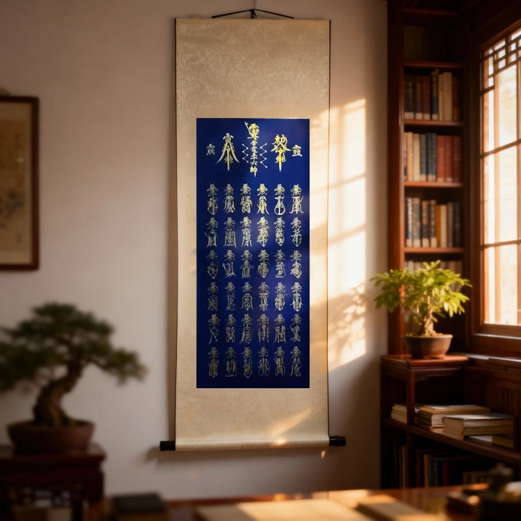 Thirty-Six Marshals Hanging Scroll