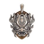 Dragon Shield Pendant Necklace