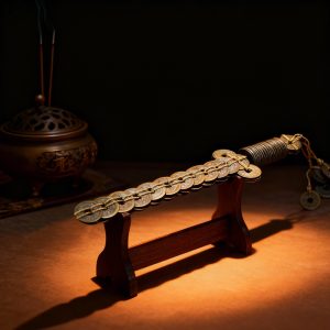 60pcs Ancient Copper Coin Sword - Folk Artwork