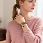 Star Moon Bodhi Double-Layer Lotus Seedpod Bracelet