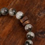 Prosperous Career Green Hair Crystal Bracelet