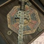 Antique Copper Coin Sword with 75 Coins