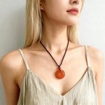 Red Agate Pixiu Peace Buckle Pendant for Fire Element Balance