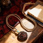 Hetian Jade Qingyu Tai Chi Peace Buckle Pendant