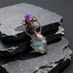 Natural Stone Pendant Necklace