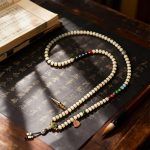 Hand-Inlaid Bodhi Root Neck Mala