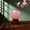 Natural Rose Quartz Sphere