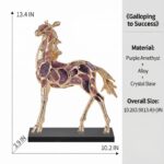 Amethyst Horse Sculpture